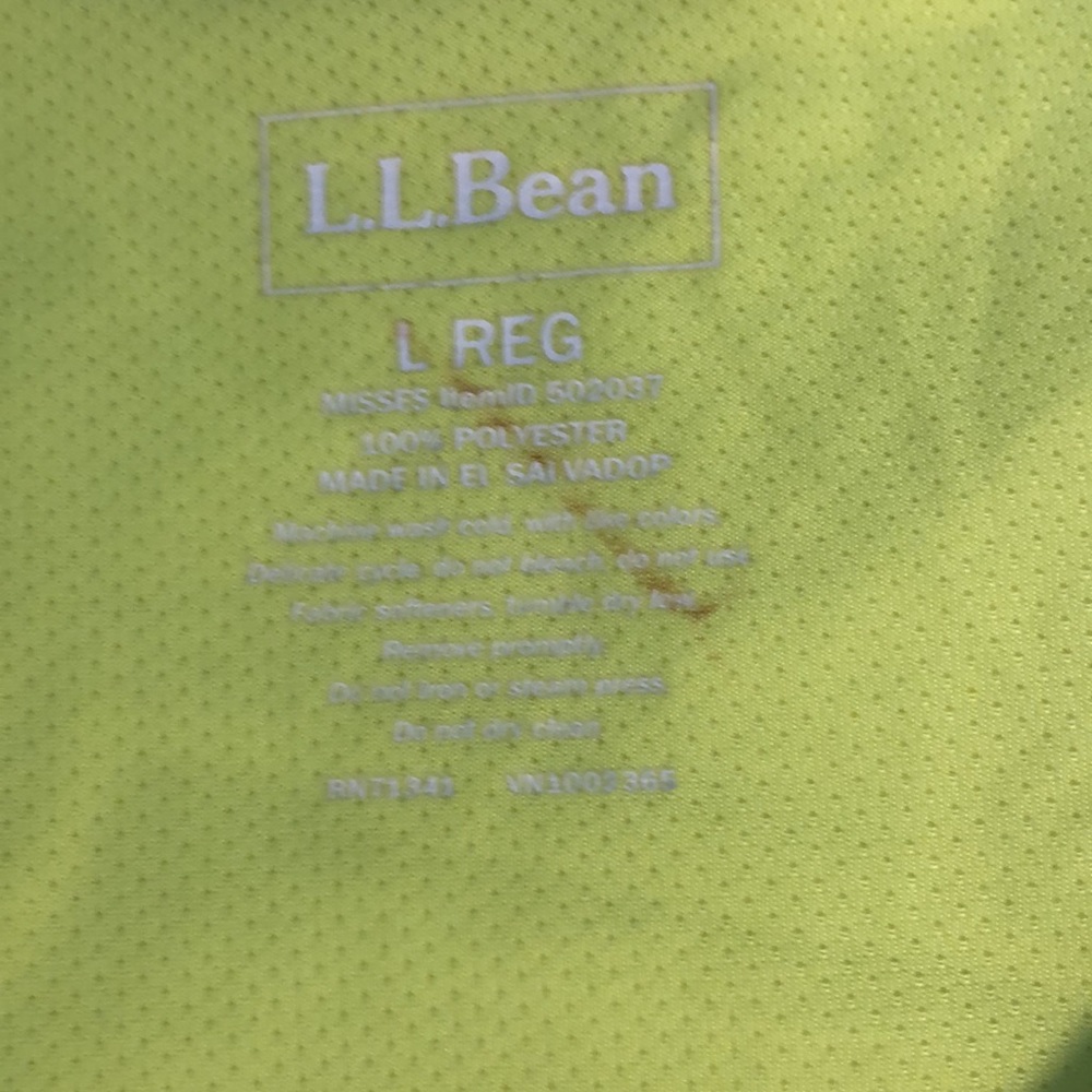 Two (2) L.L. Bean Women’s Racerback Tank Top Exercise Shirt - size L - Picture 7 of 7